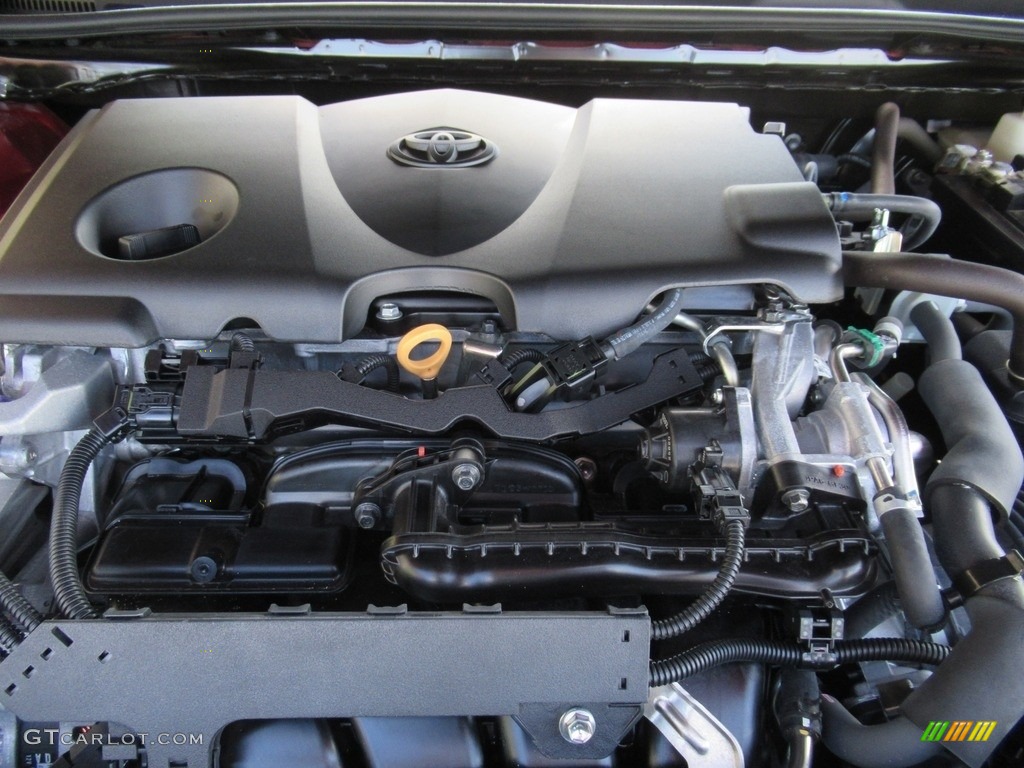 2018 Camry XLE - Ruby Flare Pearl / Macadamia photo #6