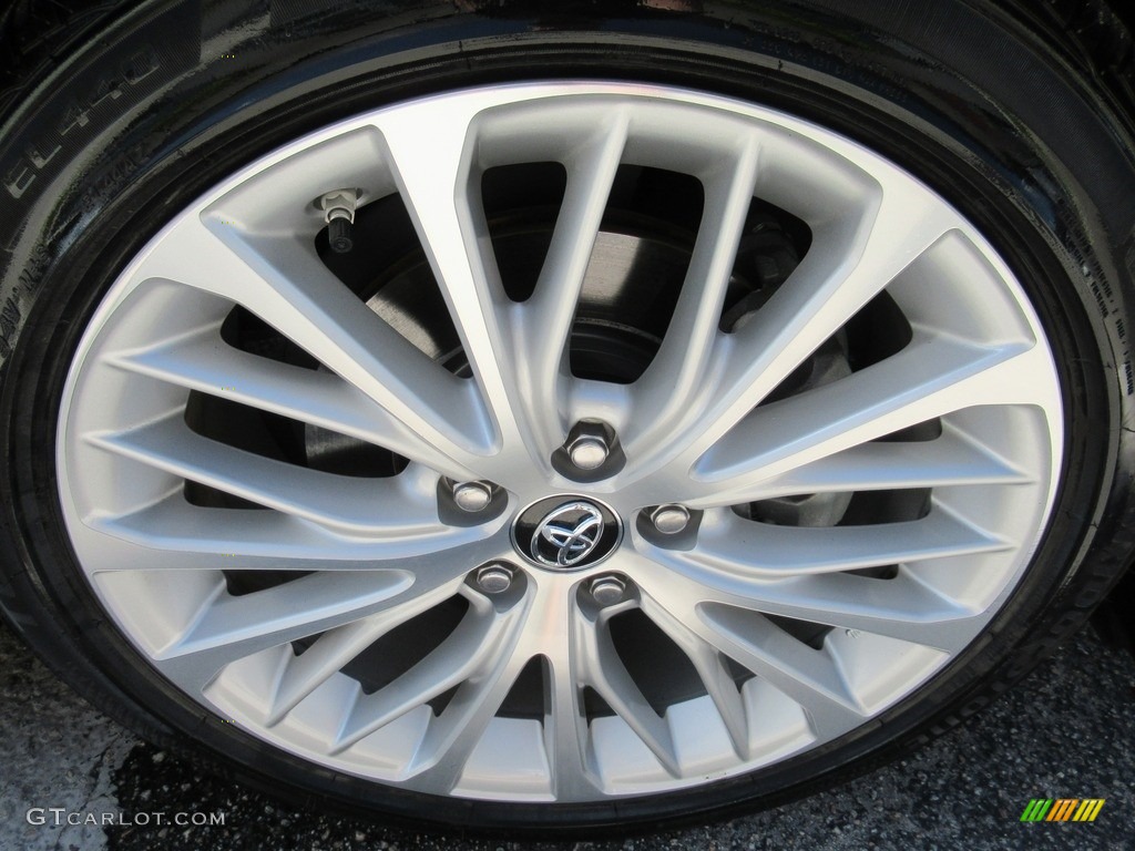 2018 Camry XLE - Ruby Flare Pearl / Macadamia photo #7