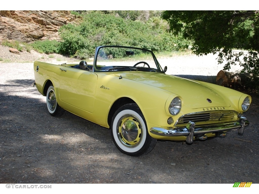 Yellow 1962 Sunbeam Alpine Convertible Exterior Photo #138803861