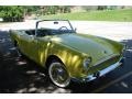 Yellow 1962 Sunbeam Alpine Convertible Exterior