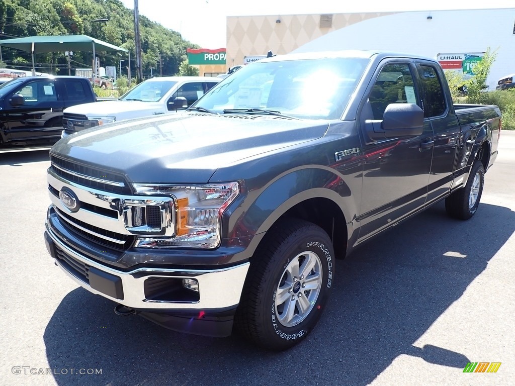 2020 F150 XLT SuperCab 4x4 - Magnetic / Medium Earth Gray photo #2