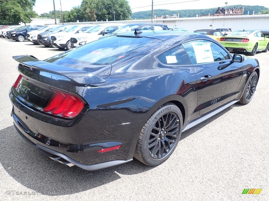 2020 Mustang GT Premium Fastback - Shadow Black / Showstopper Red/Recaro Leather Trimmed photo #2