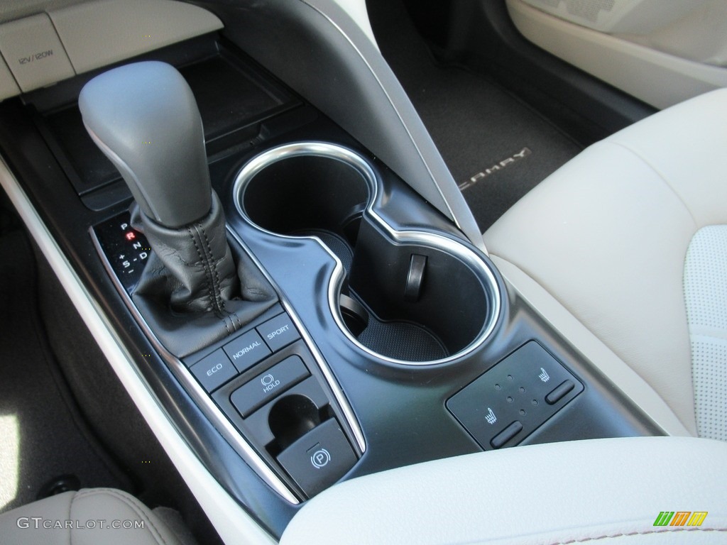 2018 Camry XLE - Ruby Flare Pearl / Macadamia photo #19