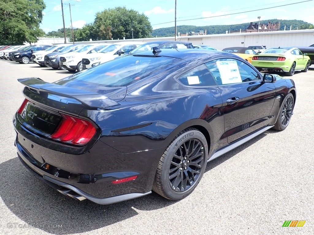 Shadow Black 2020 Ford Mustang GT Premium Fastback Exterior Photo #138804227