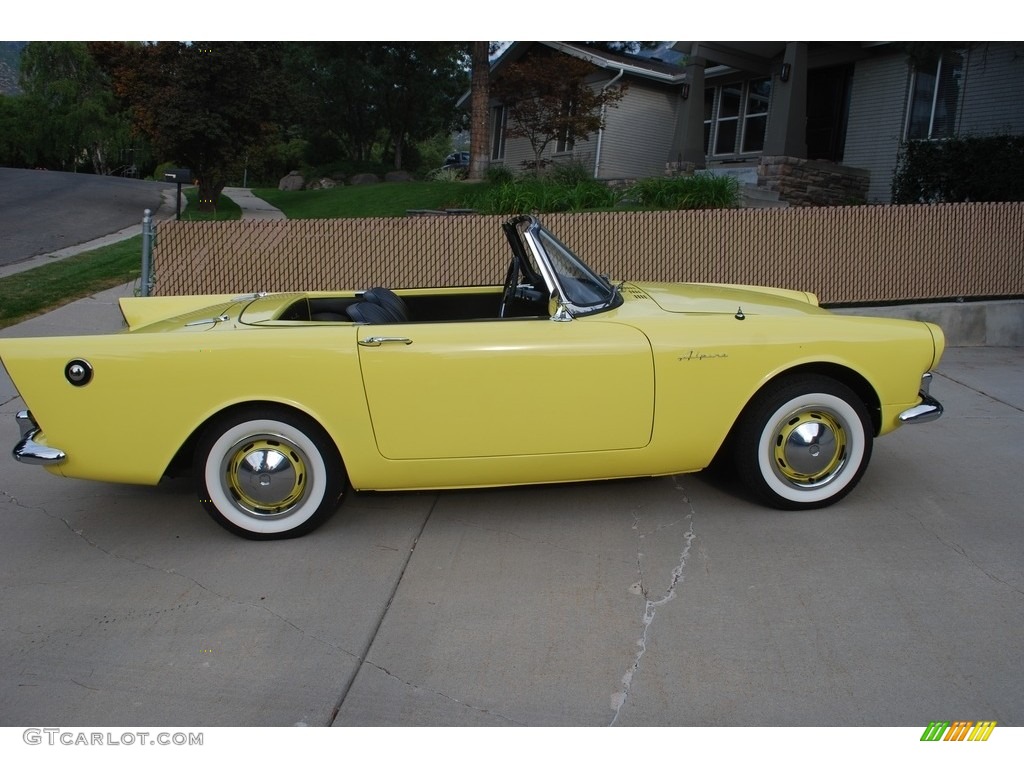 Yellow 1962 Sunbeam Alpine Convertible Exterior Photo #138804248
