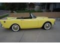 Yellow 1962 Sunbeam Alpine Convertible Exterior