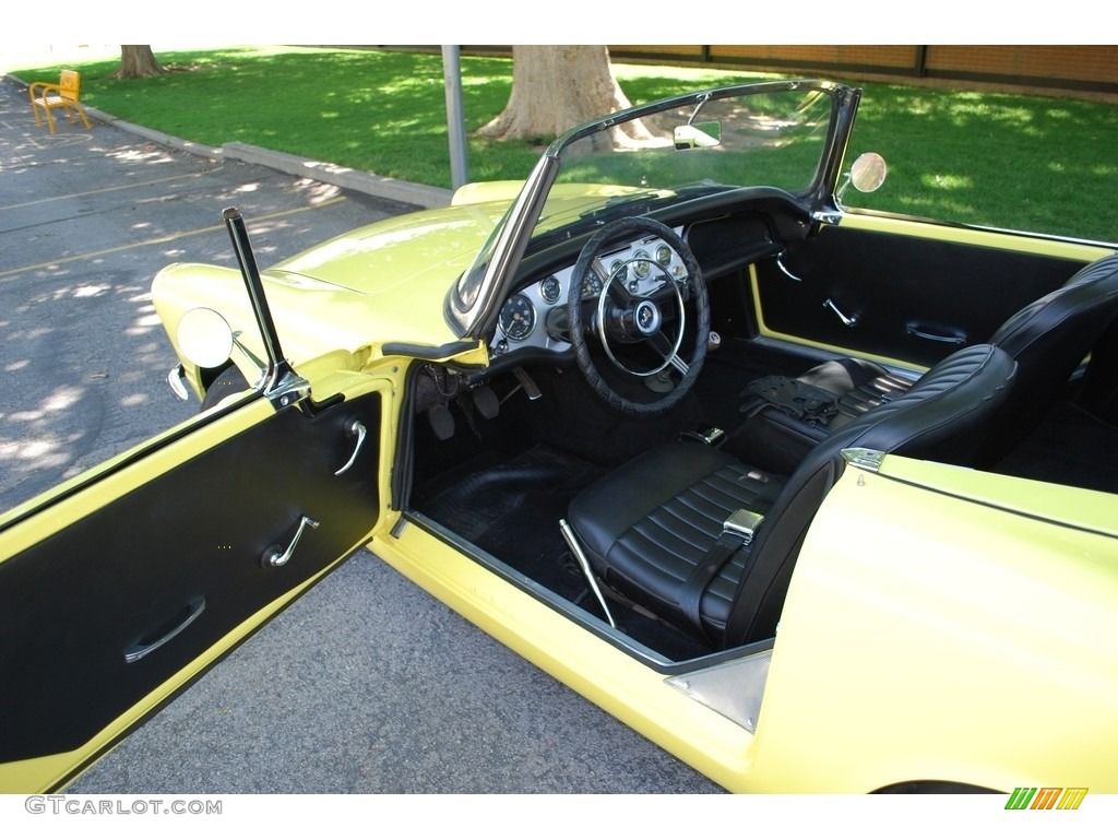 Black Interior 1962 Sunbeam Alpine Convertible Photo #138804272