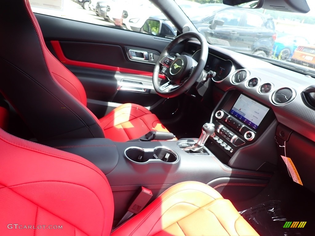 2020 Ford Mustang GT Premium Fastback Showstopper Red/Recaro Leather Trimmed Dashboard Photo #138804329