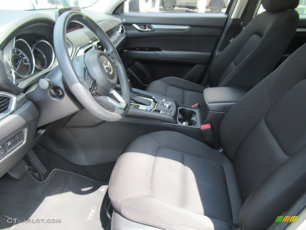 Black Interior 2017 Mazda CX-5 Sport Photo #138804392