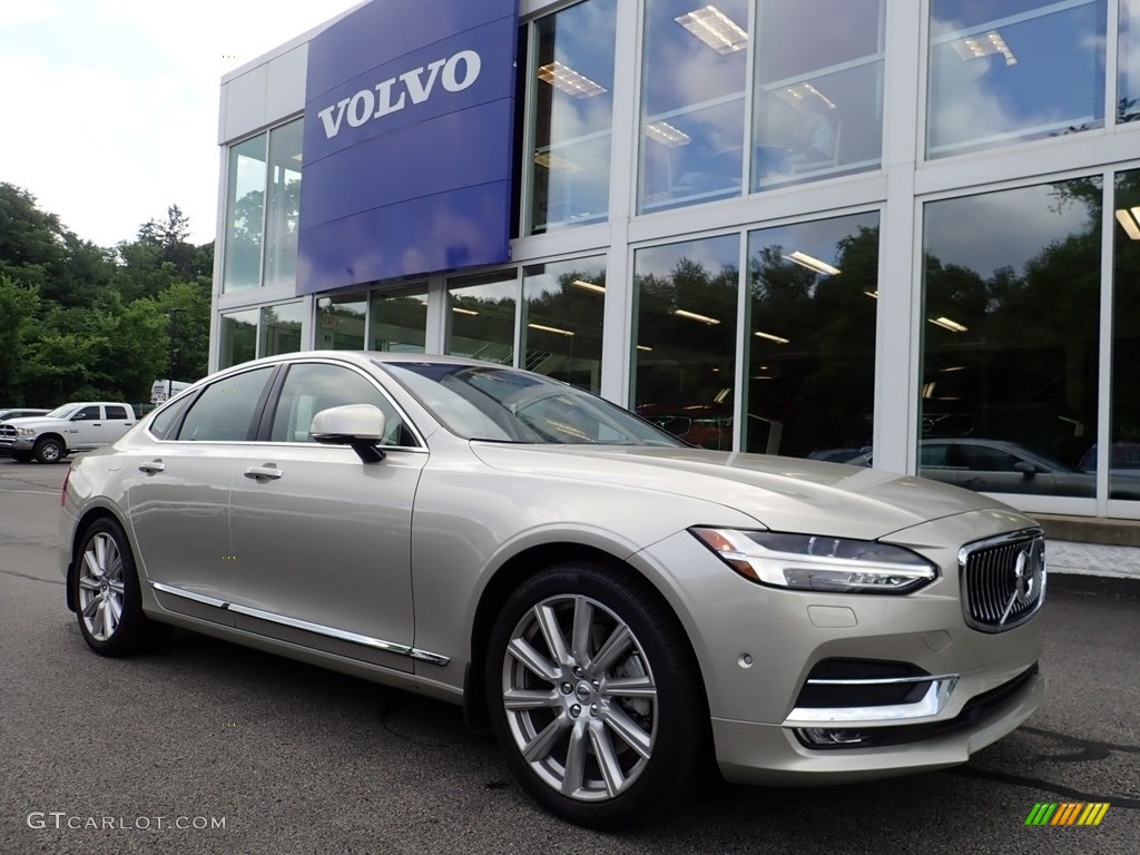 Luminous Sand Metallic 2017 Volvo S90 T6 AWD Exterior Photo #138804434