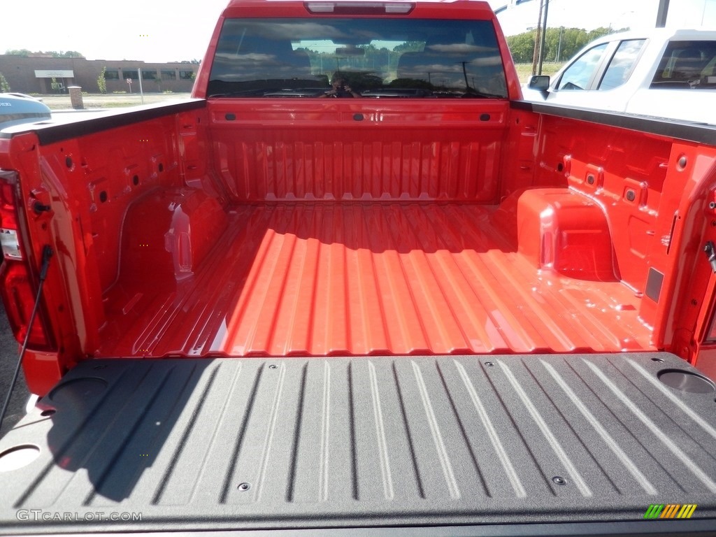 2020 Silverado 1500 Custom Crew Cab 4x4 - Red Hot / Jet Black photo #6