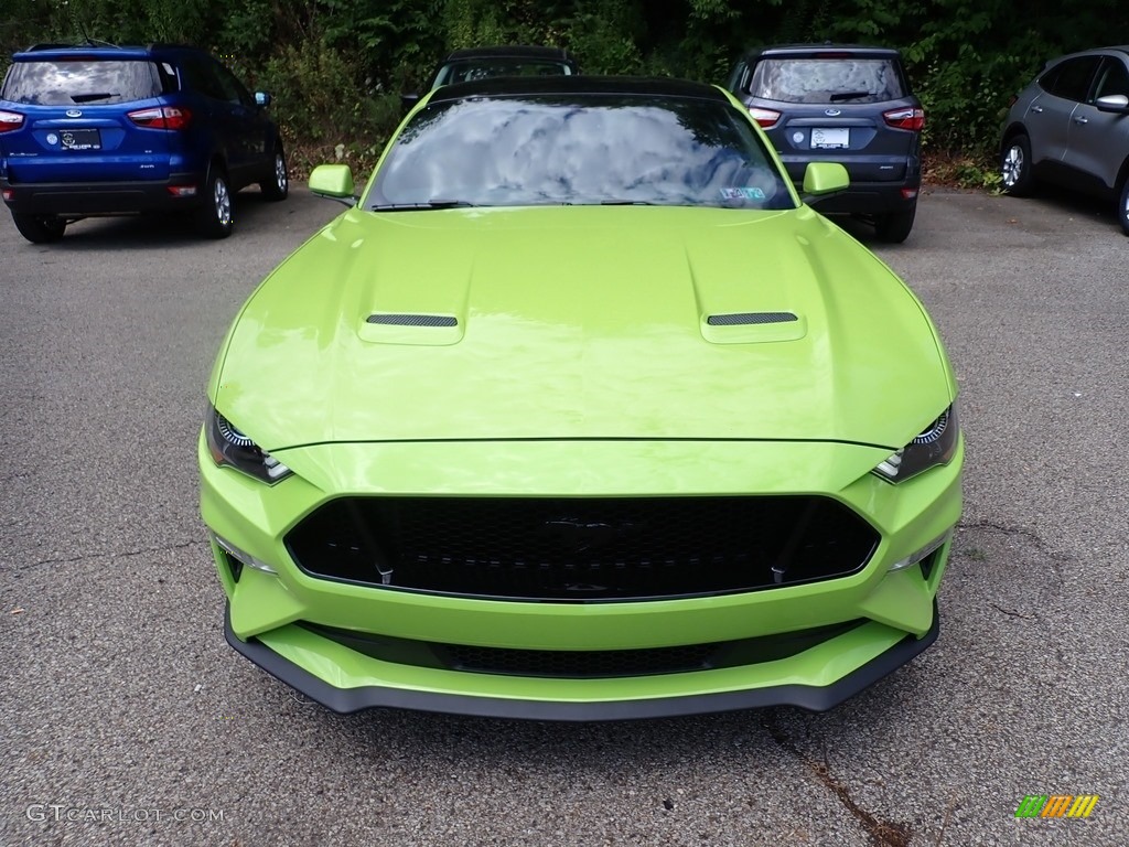 2020 Mustang GT Fastback - Grabber Lime / Ebony photo #4