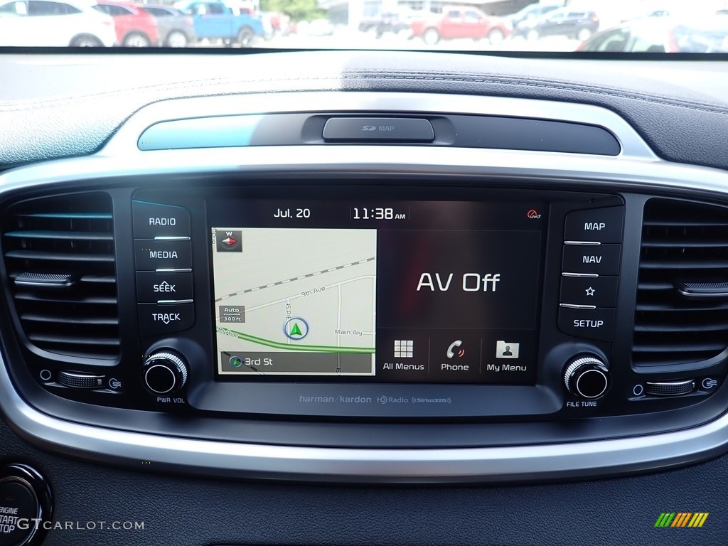 2020 Sorento SX AWD - Everlasting Silver / Black photo #14