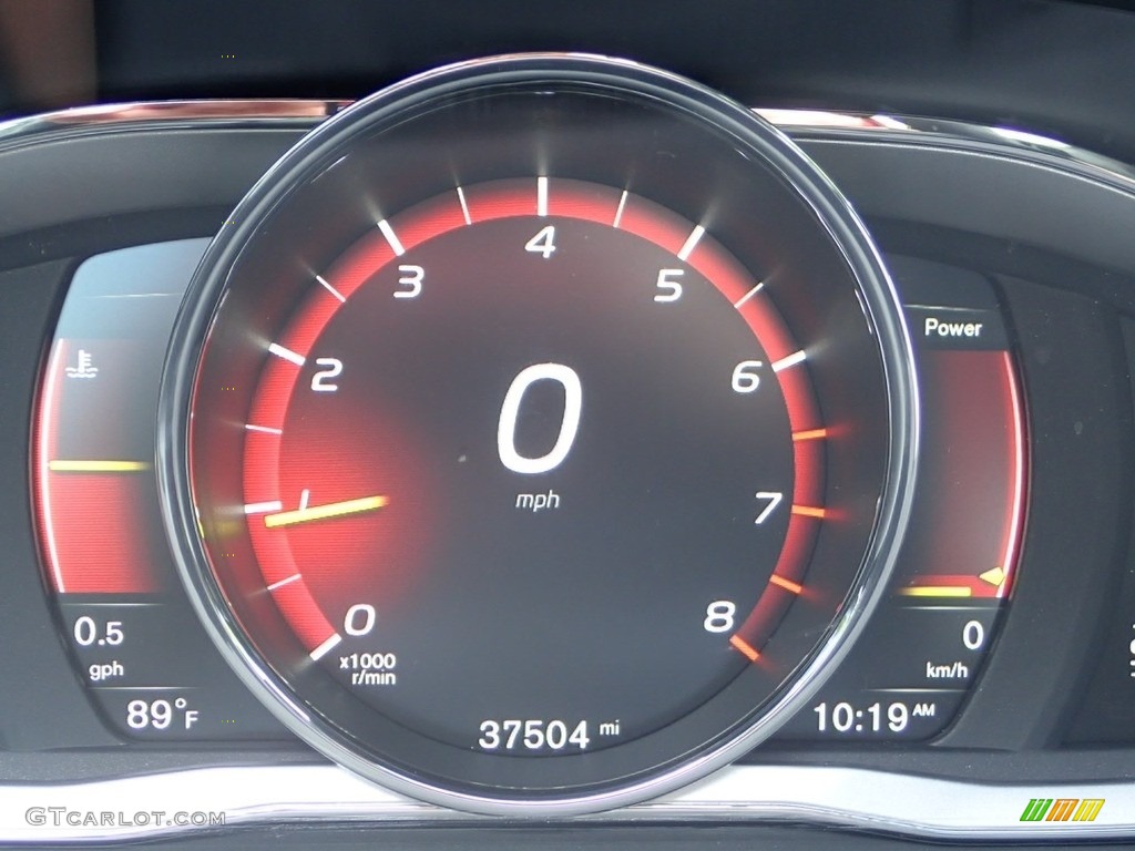 2017 Volvo S60 T5 AWD Gauges Photo #138805583