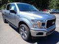 2020 Iconic Silver Ford F150 XL SuperCrew 4x4  photo #3