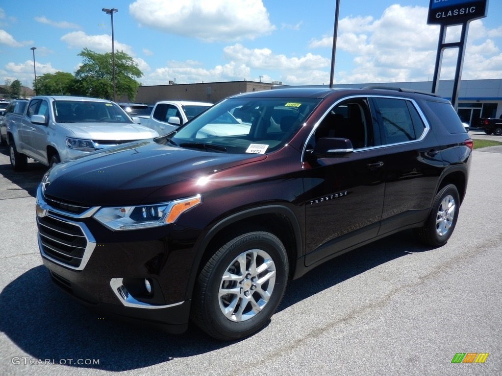 Black Cherry Metallic Chevrolet Traverse