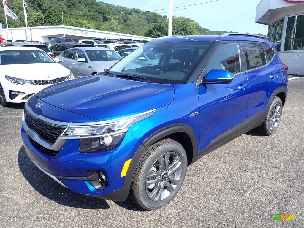 Neptune Blue 2021 Kia Seltos S AWD Exterior Photo #138806990