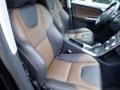 Hazel Brown/Off Black 2017 Volvo XC60 T5 Dynamic Interior Color