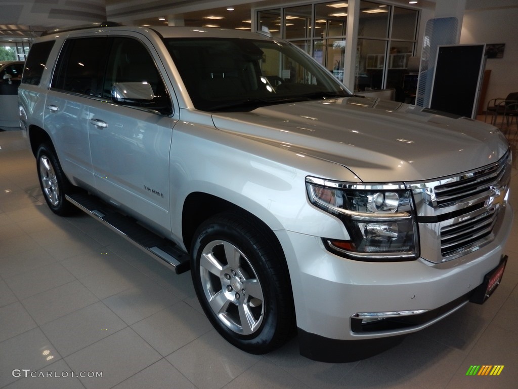 2020 Tahoe Premier 4WD - Silver Ice Metallic / Jet Black photo #3