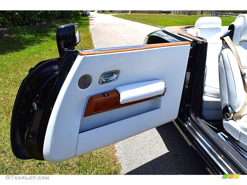 2008 Phantom Drophead Coupe  - Diamond Black / Light Creme photo #44