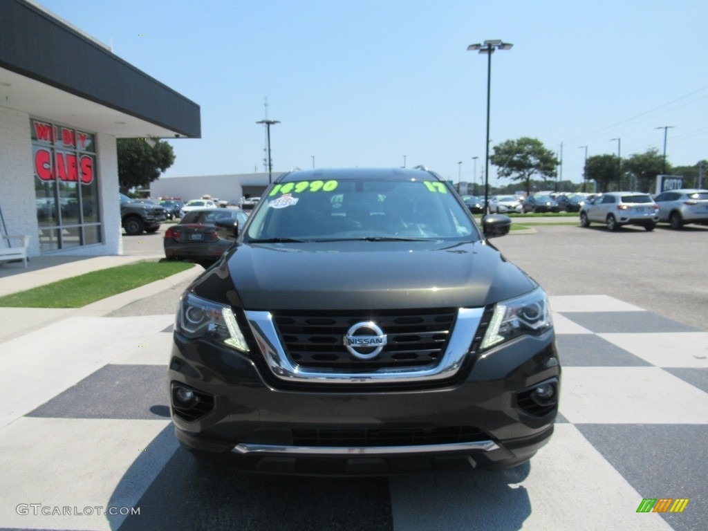 2017 Pathfinder SV - Midnight Jade / Charcoal photo #2