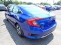 2020 Aegean Blue Metallic Honda Civic LX Sedan  photo #3