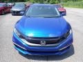 2020 Aegean Blue Metallic Honda Civic LX Sedan  photo #7