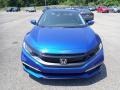 2020 Aegean Blue Metallic Honda Civic LX Sedan  photo #8