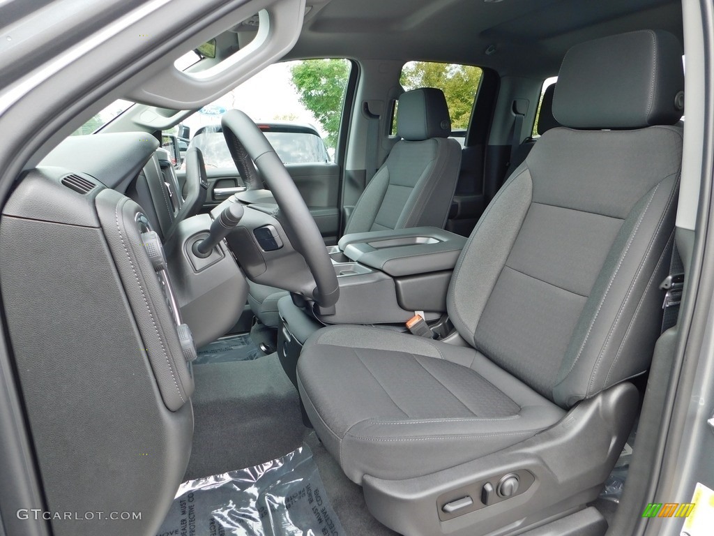 Jet Black Interior 2020 Chevrolet Silverado 1500 LT Double Cab 4x4 Photo #138809321