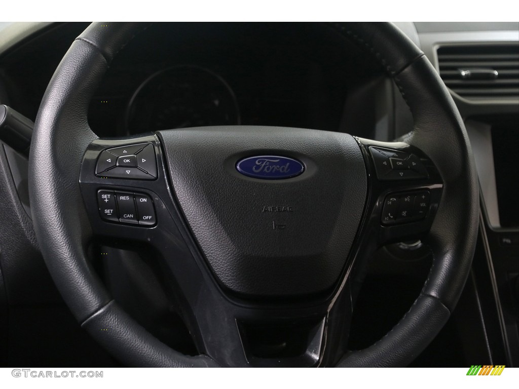 2019 Explorer XLT 4WD - Blue Metallic / Medium Black photo #8