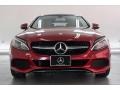 2017 designo Cardinal Red Metallic Mercedes-Benz C 300 Coupe  photo #2