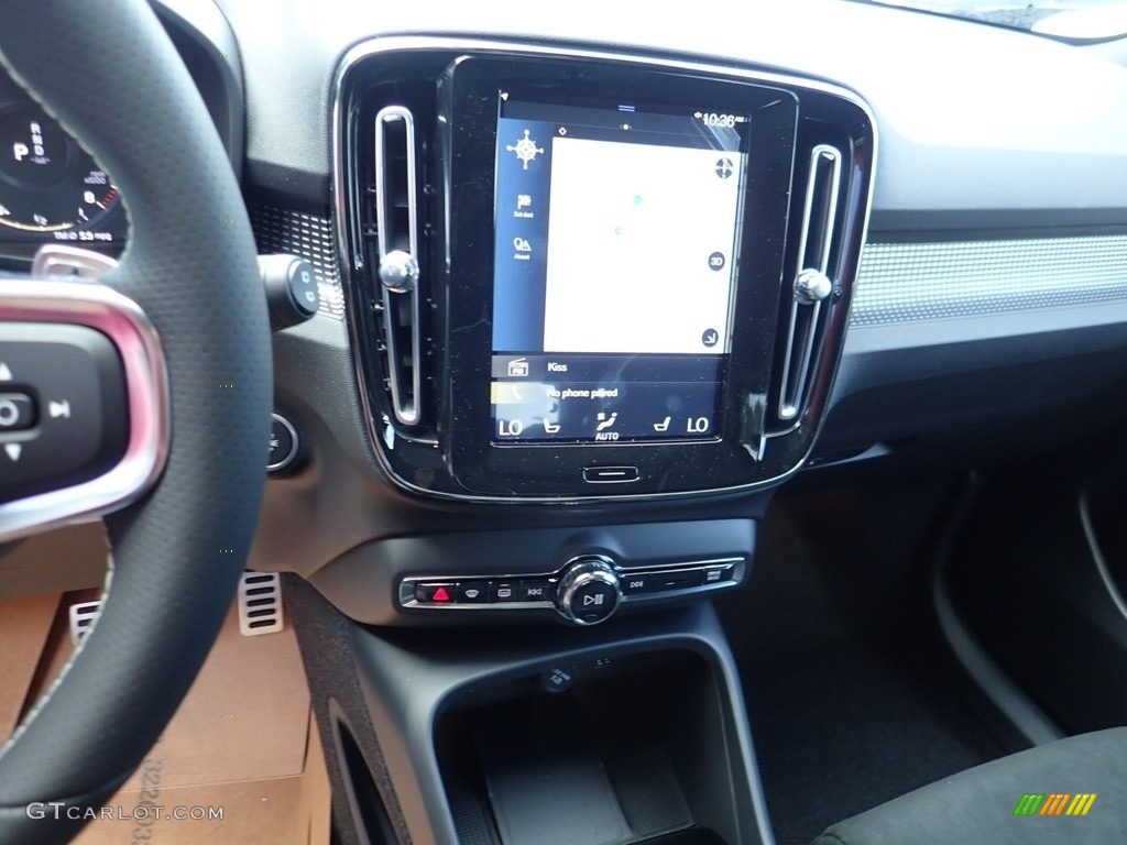 2020 XC40 T5 R-Design AWD - Crystal White Metallic / Charcoal photo #14