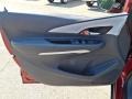 Dark Galvanized/­Sky Cool Gray 2020 Chevrolet Bolt EV LT Door Panel