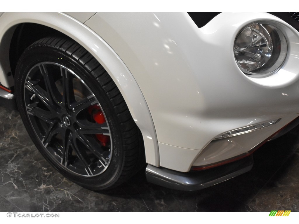 2016 Juke NISMO RS - Pearl White / NISMO Black/Red photo #9