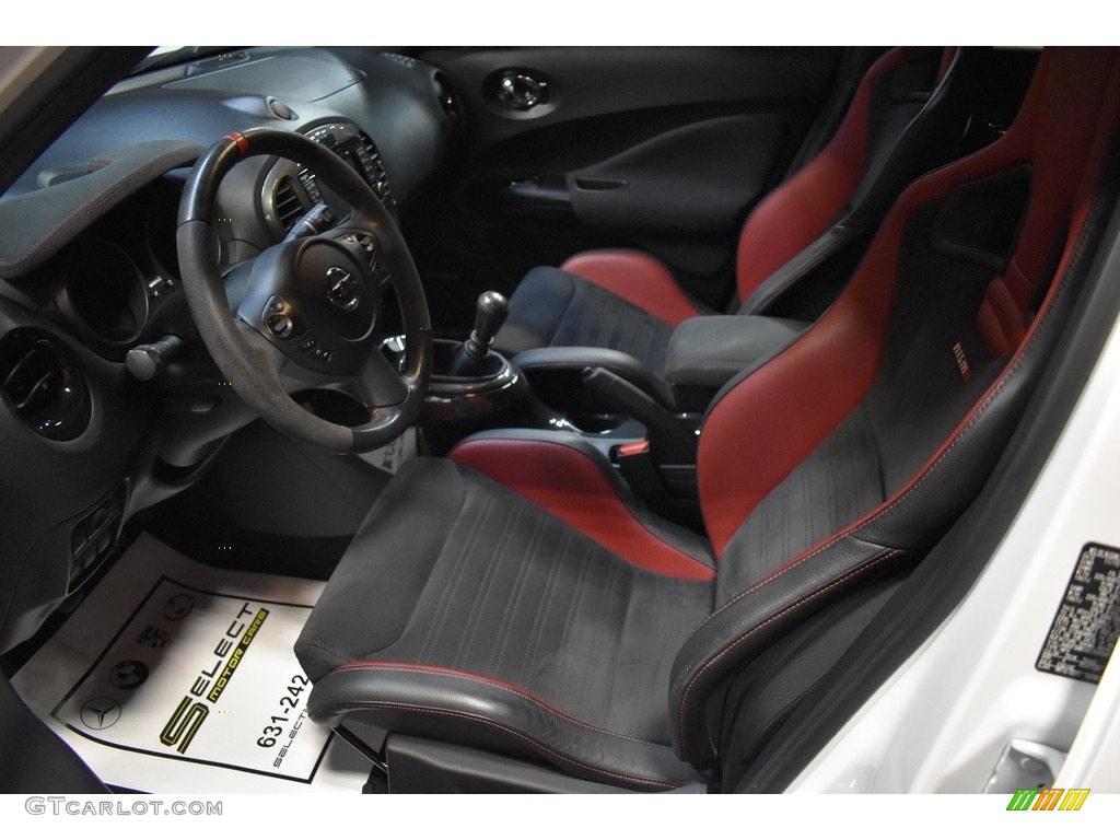 2016 Juke NISMO RS - Pearl White / NISMO Black/Red photo #13