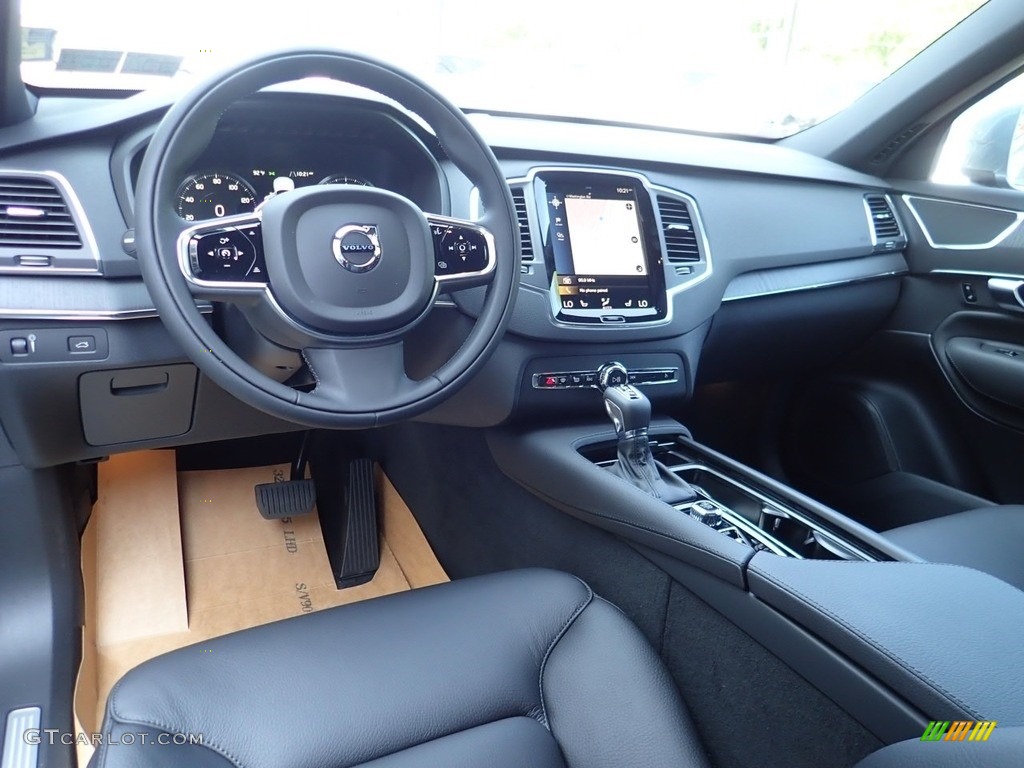 Charcoal Interior 2020 Volvo XC90 T6 AWD Momentum Photo #138813208