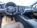  2020 XC60 T6 AWD Momentum Maroon Brown Interior