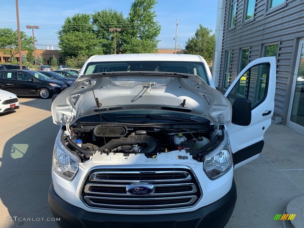 2019 Transit Van 250 LR Regular - Oxford White / Charcoal black photo #12