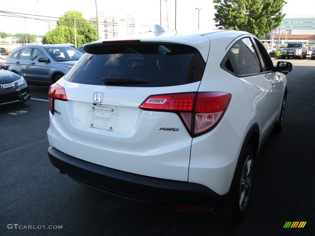 2017 HR-V EX AWD - White Orchid Pearl / Gray photo #5