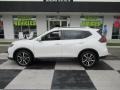 Pearl White 2019 Nissan Rogue SL