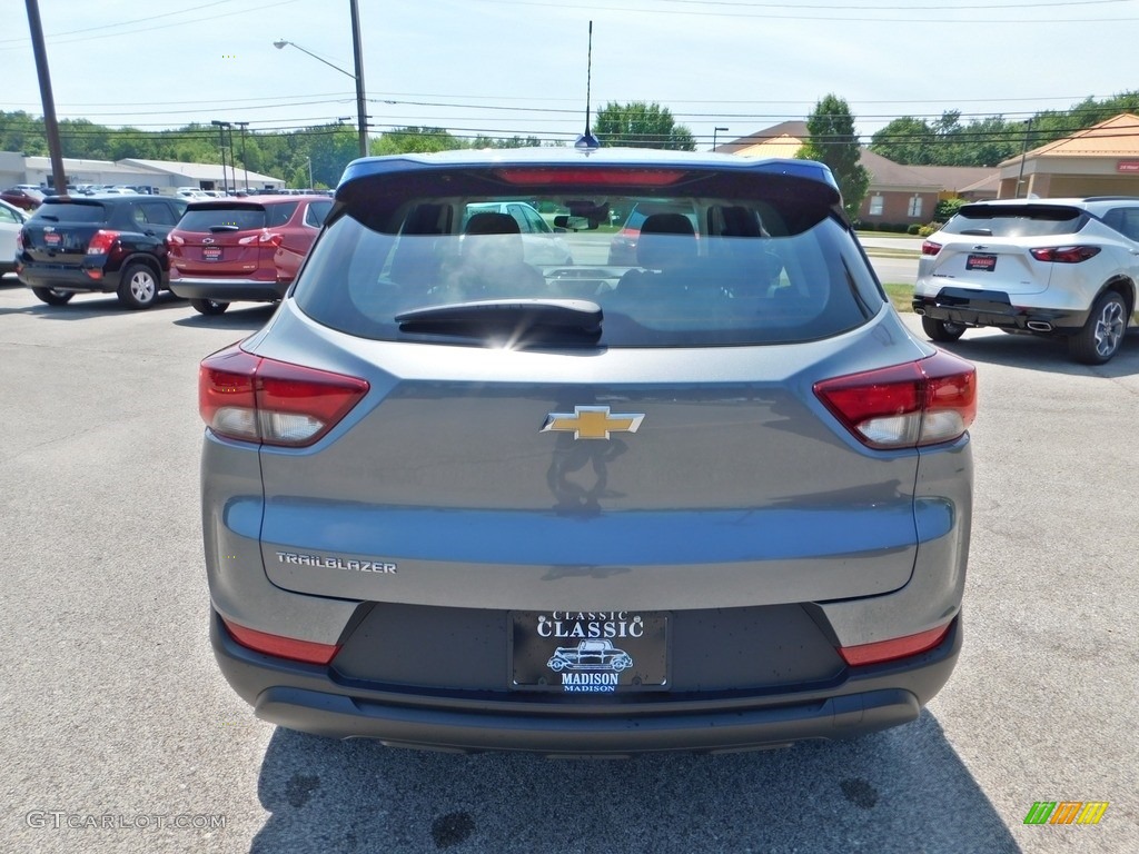 2021 TrailBlazer LS - Satin Steel Metallic / Jet Black/Medium Ash Gray photo #8