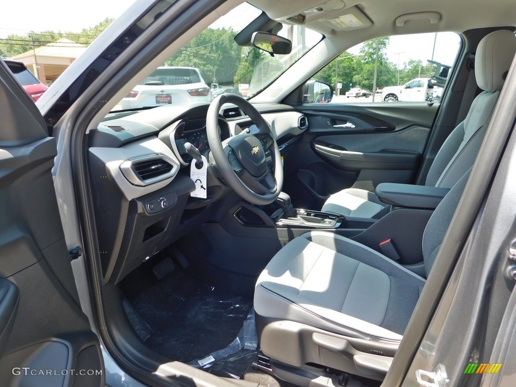 Jet Black/Medium Ash Gray Interior 2021 Chevrolet Trailblazer LS Photo #138815933