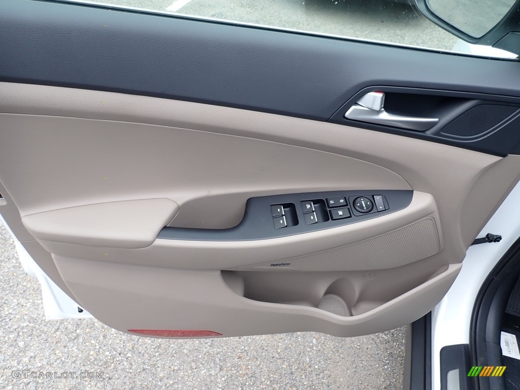 2021 Hyundai Tucson Limited AWD Beige Door Panel Photo #138816236