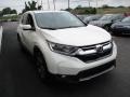 2017 White Diamond Pearl Honda CR-V EX AWD  photo #6