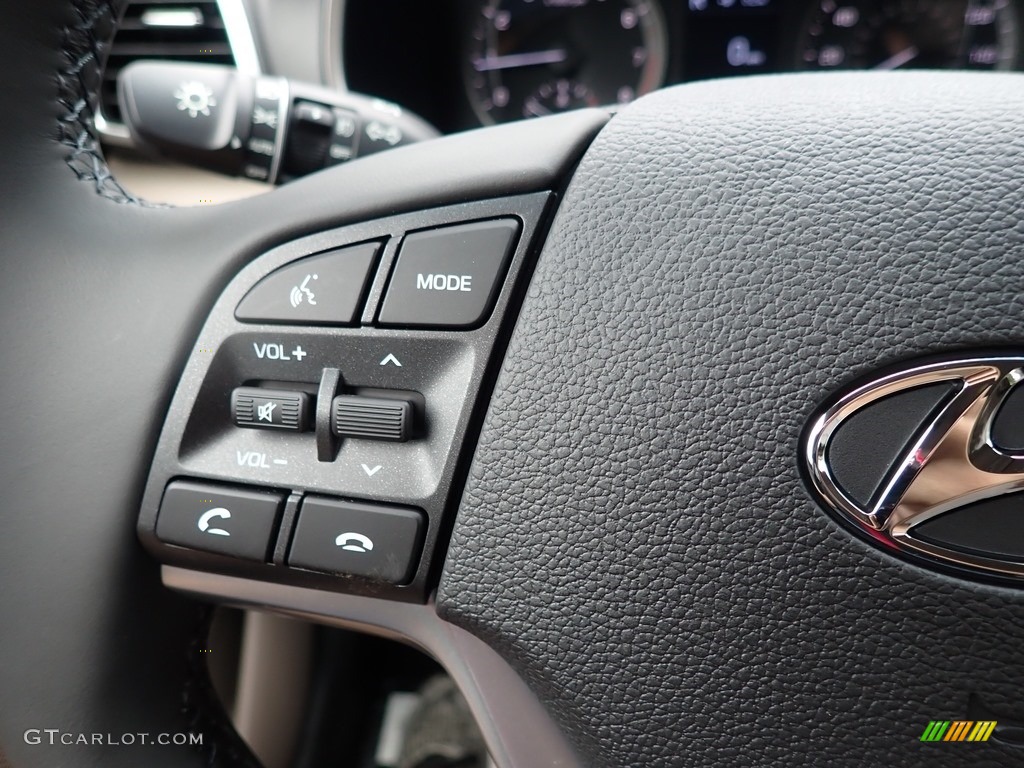 2021 Hyundai Tucson Limited AWD Beige Steering Wheel Photo #138816347