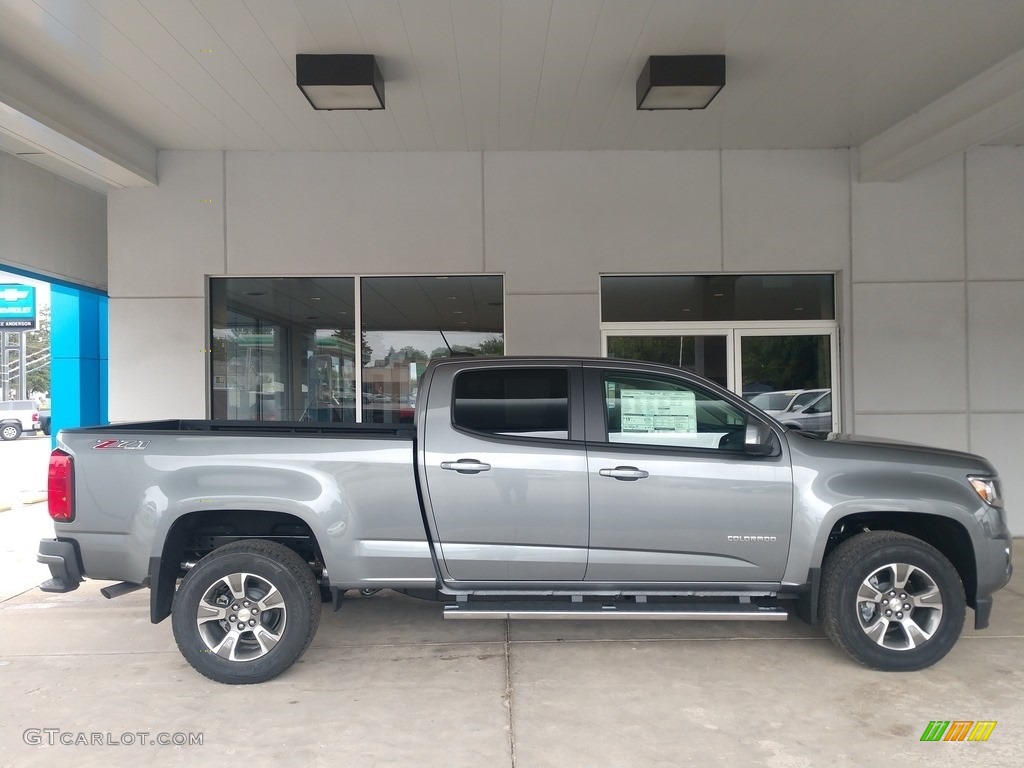 2020 Colorado Z71 Crew Cab 4x4 - Satin Steel Metallic / Jet Black photo #3