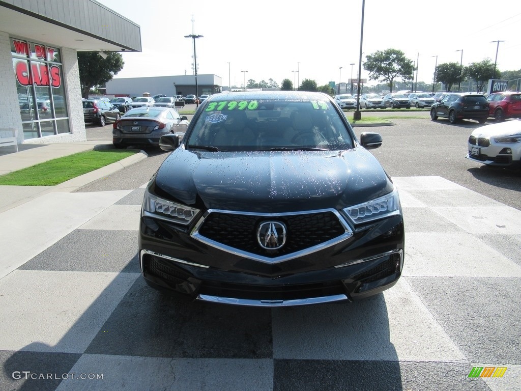 2019 MDX Technology SH-AWD - Majestic Black Pearl / Parchment photo #2