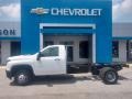 Summit White 2020 Chevrolet Silverado 3500HD Work Truck Crew Cab 4x4 Chassis