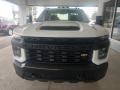 Summit White - Silverado 3500HD Work Truck Crew Cab 4x4 Chassis Photo No. 6