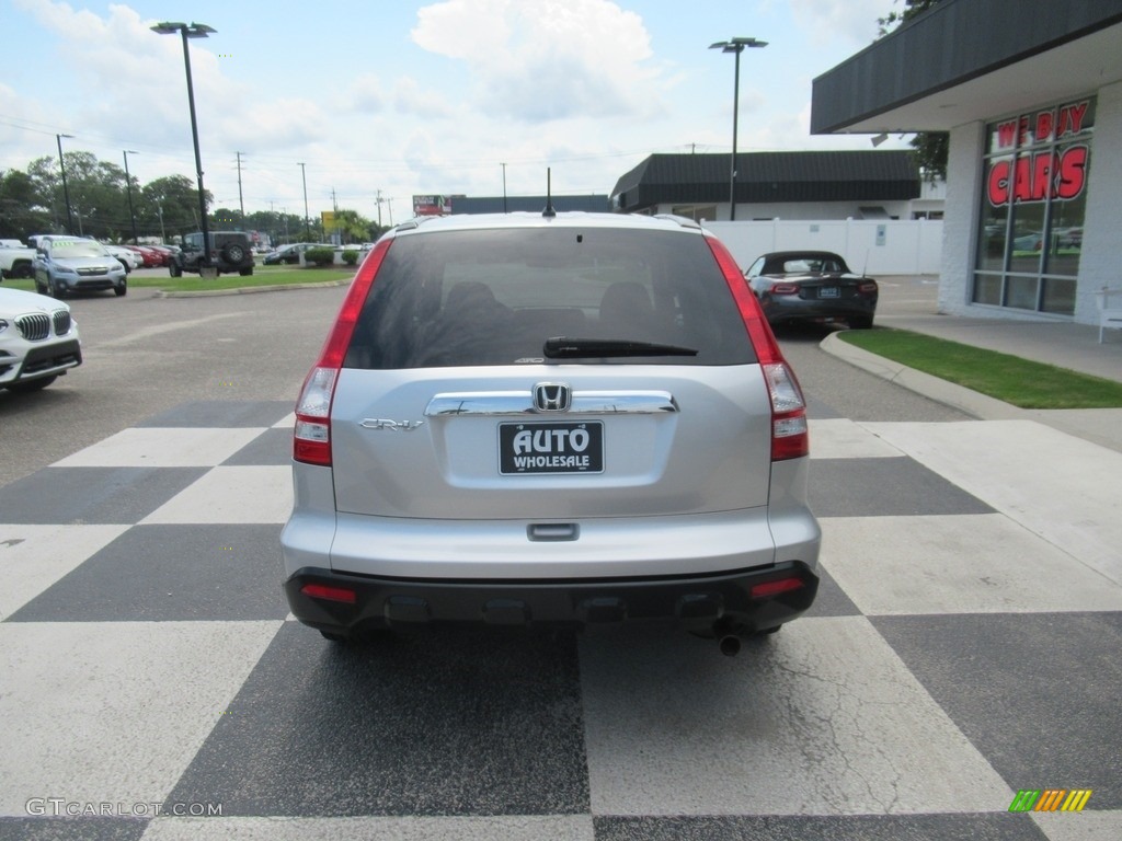 2009 CR-V EX 4WD - Alabaster Silver Metallic / Gray photo #4